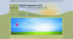 Desktop Screenshot of holistichypnosis.com